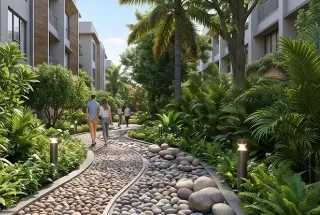 Reflexology Pathway at Radiance Edgewood